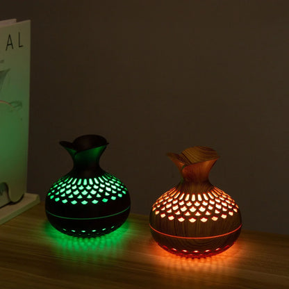 Elegant USB Wood Grain Humidifier