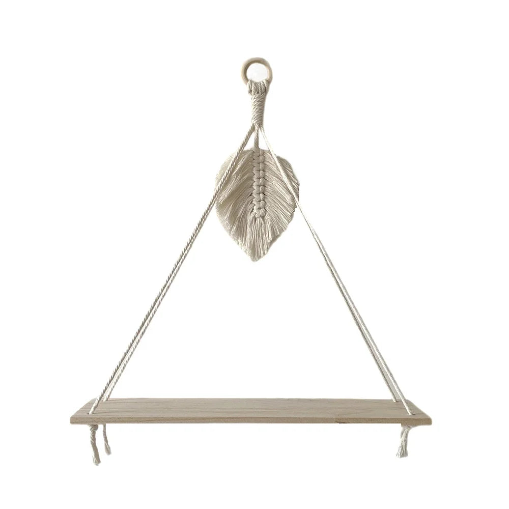 Macrame Wall Hanging Shelf Home Decor